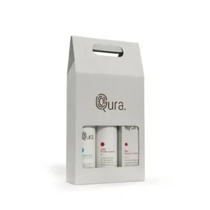 Qura Life KIT - адаптив, заздравяващ шампоан и заздравяващ лосион