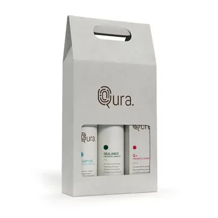 Qura 3 Balance KIT - адаптив, балансиращ шампоан и заздравяващ лосион